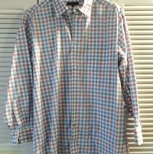 Tommy Hilfiger men's long sleeve shirt. Size 34-35 big and tall.